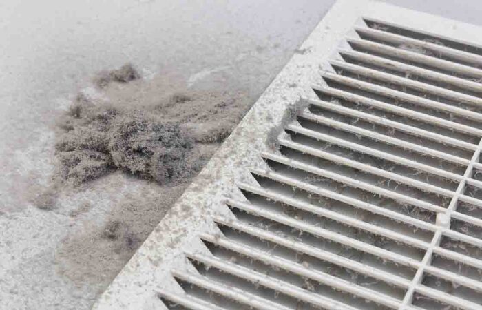 ac Visible Dust and Debris