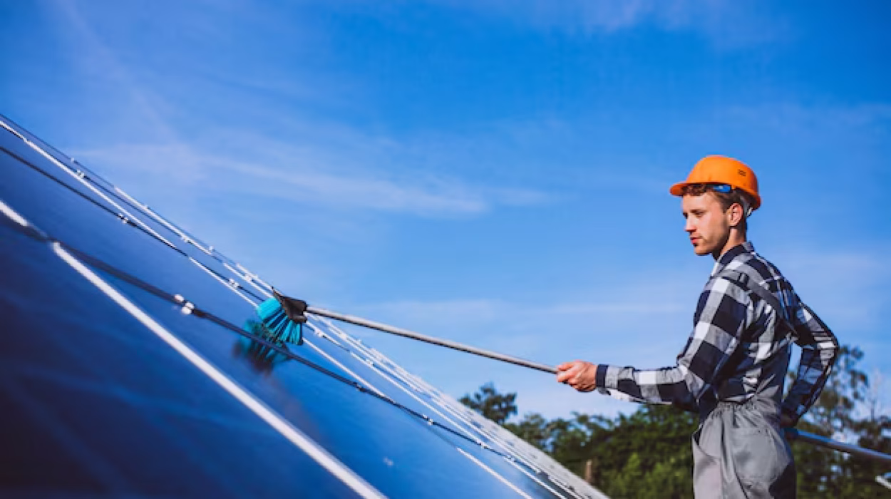 solar panel cleaning services