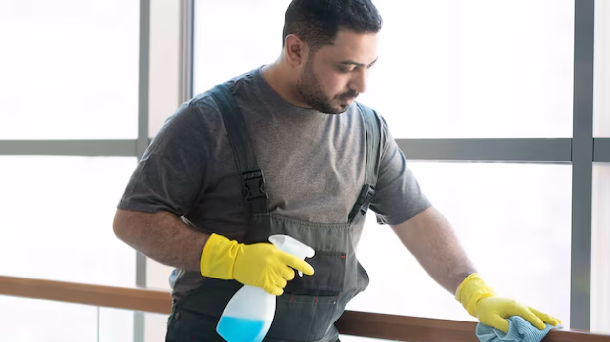 Post construction cleaning service