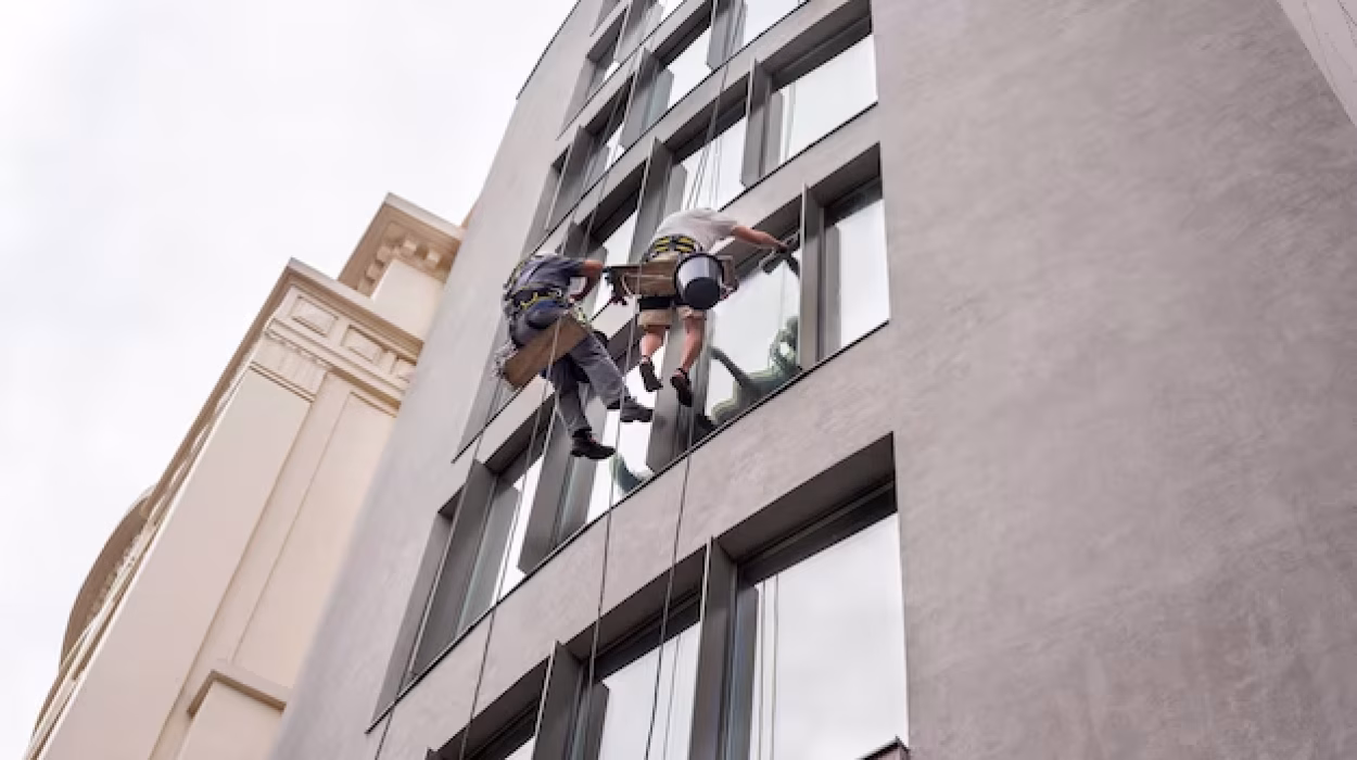 Building facade cleaning services