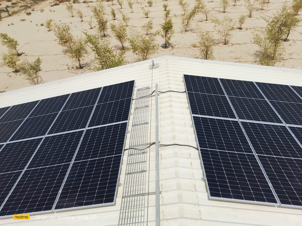 Solar panel cleaning